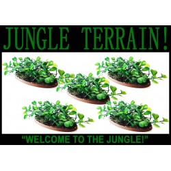 Low level Large Leaf Tropical plants - JUNGLE TERRAIN! FRONTLINE GAMES