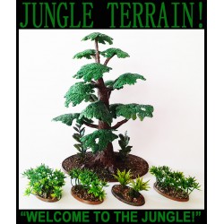 Large Canopy Tree set - JUNGLE TERRAIN! FRONTLINE GAMES