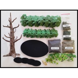 Large Canopy Tree set - JUNGLE TERRAIN! FRONTLINE GAMES