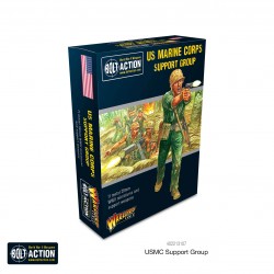 U.S. Marines Support Group USMC WWII 28mm WARLORD GAMES