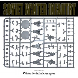 Russian Soviet Infantry Winter sprue 28mm WWII WARLORD GAMES