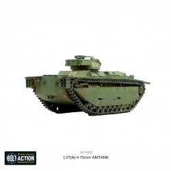 American U.S. / Allied Marines LVT(A)-4 75mm AMTANK 28mm WWII WARLORD GAMES