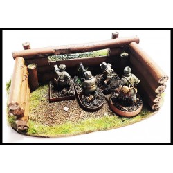 Log Bunker 28mm WWII Jungle or Eastern Front Terrain FRONTLINE GAMES