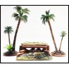 Machine Gun Log Bunker 28mm WWII Jungle or Eastern Front Terrain WARLORD GAMES