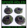 Imperial Japanese WWII Spiderholes Jungle Terrain WARLORD GAMES