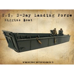 US American D-Day Higgins Boat 28mm WWII TRENCHWORX