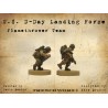 US American D-Day Flame Thrower Team 28mm WWII TRENCHWORX