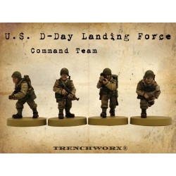 US American D-Day Command Team 28mm WWII TRENCHWORX