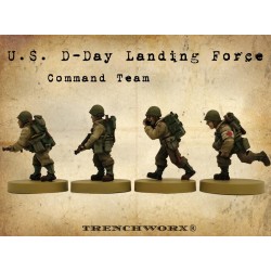 US American D-Day Command Team 28mm WWII TRENCHWORX