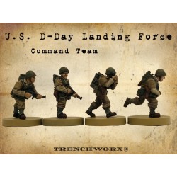 US American D-Day Command Team 28mm WWII TRENCHWORX