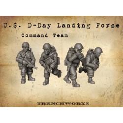 US American D-Day Command Team 28mm WWII TRENCHWORX