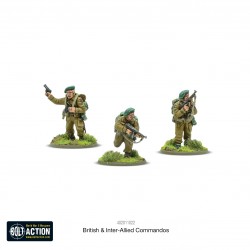 British British & Inter-Allied Commandos Sprue 28mm WWII WARLORD GAMES