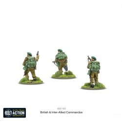 British British & Inter-Allied Commandos Sprue 28mm WWII WARLORD GAMES