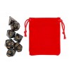 Polyhedral Dice Set w/ Personal Dice bag 23 FRONTLINE GAMES