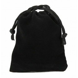 LARGE Black Velvet Dice bag! FRONTLINE GAMES