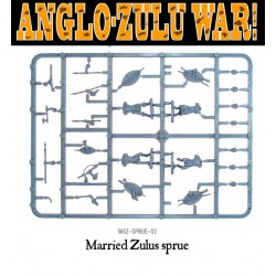 Married Zulus Sprue - Anglo-Zulu War WARLORD GAMES