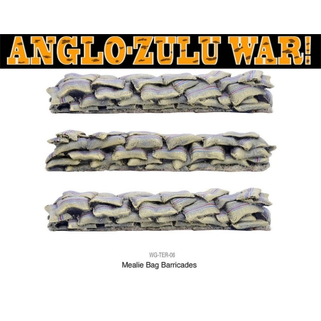 Mealie Bag barricade set - Anglo-Zulu War WARLORD GAMES