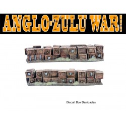 Biscuit Box barricade set - Anglo-Zulu War WARLORD GAMES