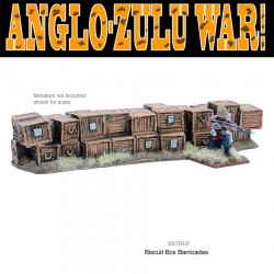 Biscuit Box barricade set - Anglo-Zulu War WARLORD GAMES