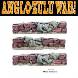 Mixed Barricade set - Mealie bagd/Biscuit boxes - Anglo-Zulu War WARLORD GAMES
