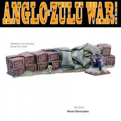 Mixed Barricade set - Mealie bagd/Biscuit boxes - Anglo-Zulu War WARLORD GAMES