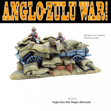 Wagon barricade - Anglo-Zulu War WARLORD GAMES
