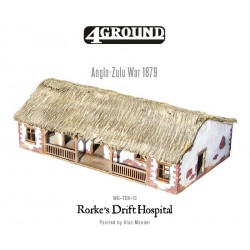 Rorke's Drift laser-cut Hospital/House Anglo-Zulu War 4GROUND WARLORD GAMES
