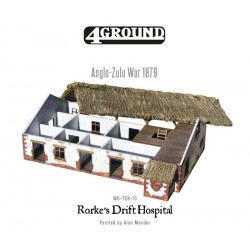 Rorke's Drift laser-cut Hospital/House Anglo-Zulu War 4GROUND WARLORD GAMES