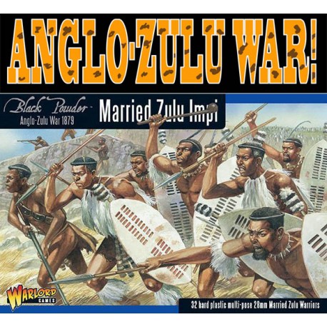 Married Zulu Impi Anglo-Zulu War WARLORD GAMES - Frontline-Games