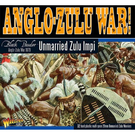 Unmarried Zulu Impi Anglo-Zulu War WARLORD GAMES - Frontline-Games