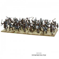 Unmarried Zulu Impi Anglo-Zulu War WARLORD GAMES