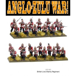 British Line Infantry Regiment Anglo-Zulu War WARLORD GAMES