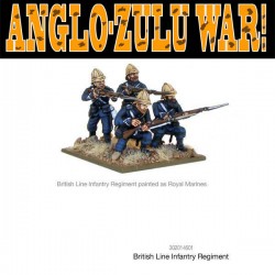 British Line Infantry Regiment Anglo-Zulu War WARLORD GAMES