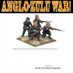 British Line Infantry Regiment Anglo-Zulu War WARLORD GAMES