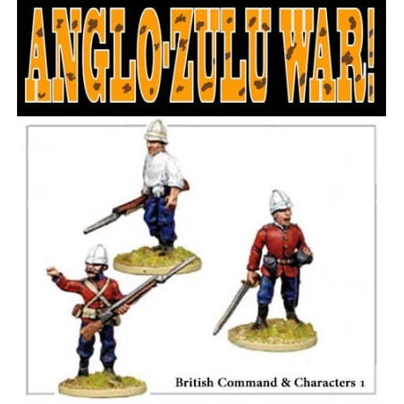 Highland Infantry Command 1 Anglo-Zulu War FOUNDRY MINIATURES