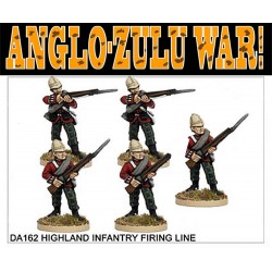 Highland Infantry Firing Line Anglo-Zulu War FOUNDRY MINIATURES