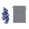 Polyhedral Dice Set w/ Personal Dice bag 22 FRONTLINE GAMES