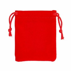 Personal Size Red "Velvet" Dice bag FRONTLINE GAMES
