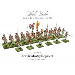 British Infantry Regiment American War of Independence WARLORD GAMES