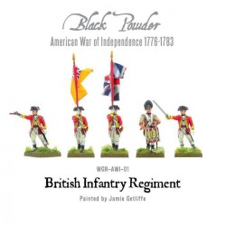 British Infantry Regiment American War of Independence WARLORD GAMES