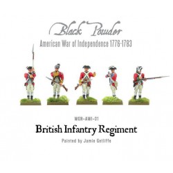 British Infantry Regiment American War of Independence WARLORD GAMES