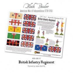 British Infantry Regiment American War of Independence WARLORD GAMES