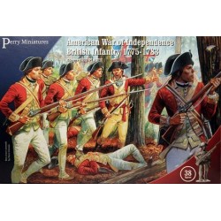 British Infantry 1775-1783 American War of Independence PERRY MINIATURES