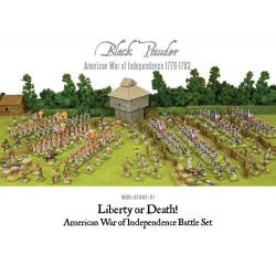 Liberty or Death American War of Independence Battle Set WARLORD GAMES