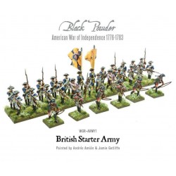 British Army starter Army War of Independence Battle Set WARLORD GAMES