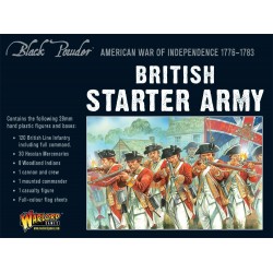 British Army starter Army War of Independence Battle Set WARLORD GAMES
