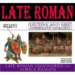 Late Roman Legionaries - Lorica Hamata (24) 28mm WWI WARGAMES ATLANTIC
