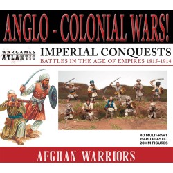 Afghan Warriors Boxed Set (40) 28mm WWI WARGAMES ATLANTIC
