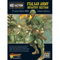 Italian Infantry Section (Sun hats or Helmets) 28mm WWII WARLORD GAMES