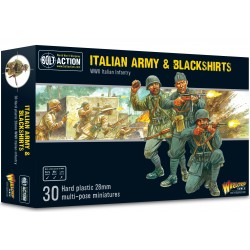 Italian Army & Blackshirts 28mm WWII WARLORD GAMES